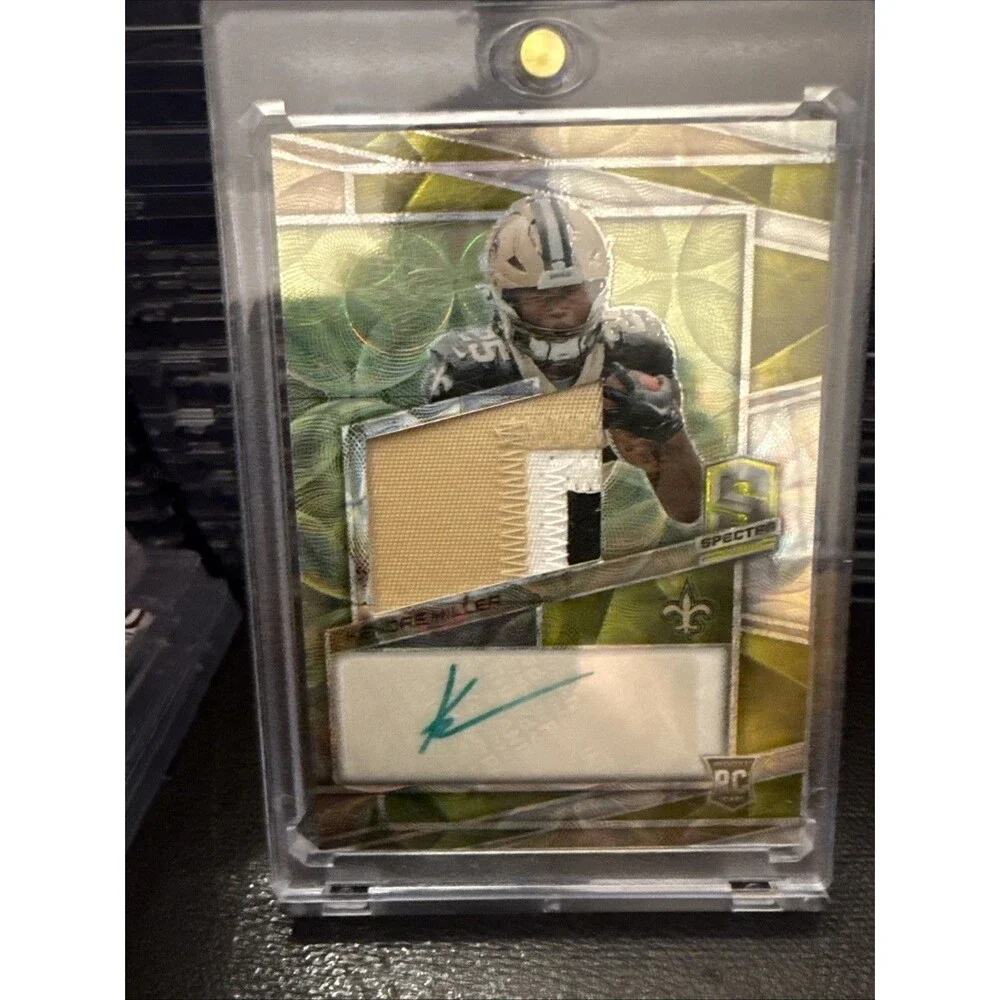 2023 Spectra Neon Green Prizm Kendre Miller RPA RC 3-Color Patch AUTO /35💥💥